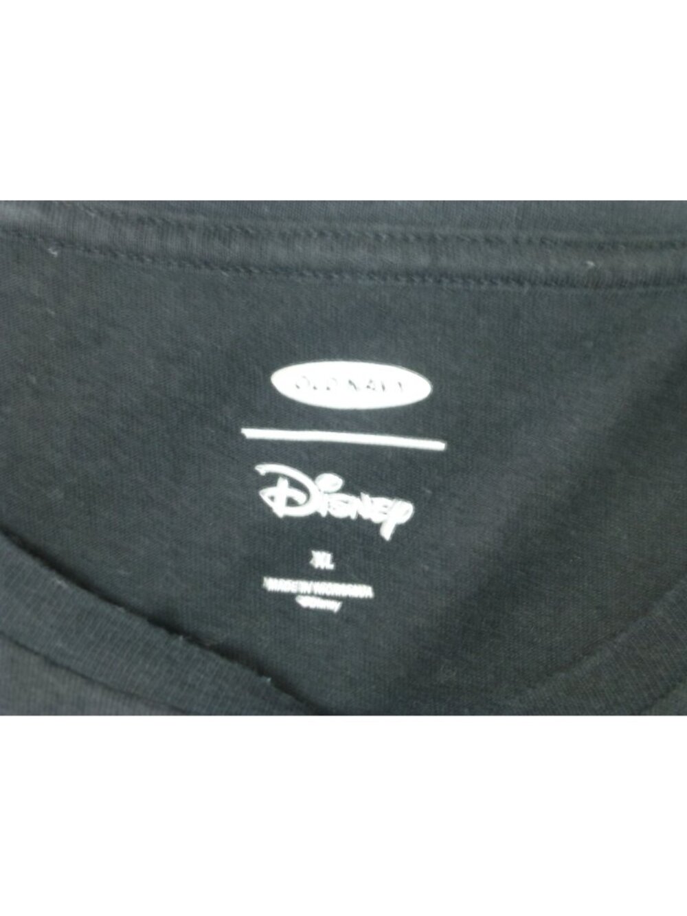 The Mandalorian Baby Yoda Graphic Black T-Shirt Disney Old Navy XL - Picture 4 of 7